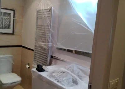Pintado de escalera interior de piso en Lugo - MARLO Multiservicios