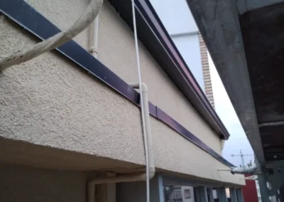 Pintado de edificio en Ronda das Mercedes de Lugo - MARLO Multiservicios