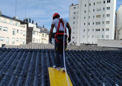 Rehabilitación y aislamiento de tejado en Lugo - MARLO Multiservicios