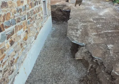 Reparación de humedades y aislamiento de casa de piedra en Lugo