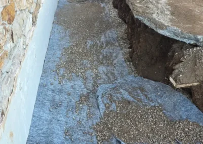 Reparación de humedades y aislamiento de casa de piedra en Lugo