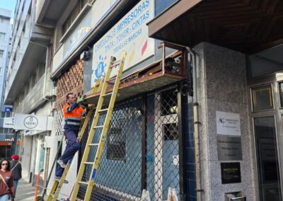Reforma y ampliación de bajo comercial en Lugo - MARLO Multiservicios